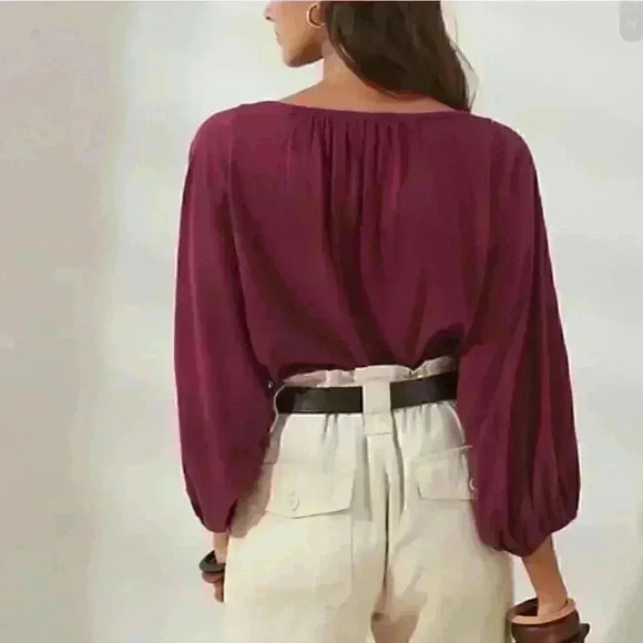 Banana Republic Knit Poet Top - Picture 2 of 11